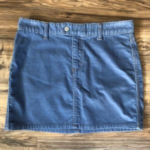 GAP Blue Corduroy Mini Skirt 6